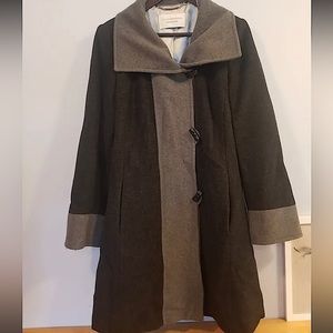 WINDSMOOR UK Wool Cashmere Toggle Coat